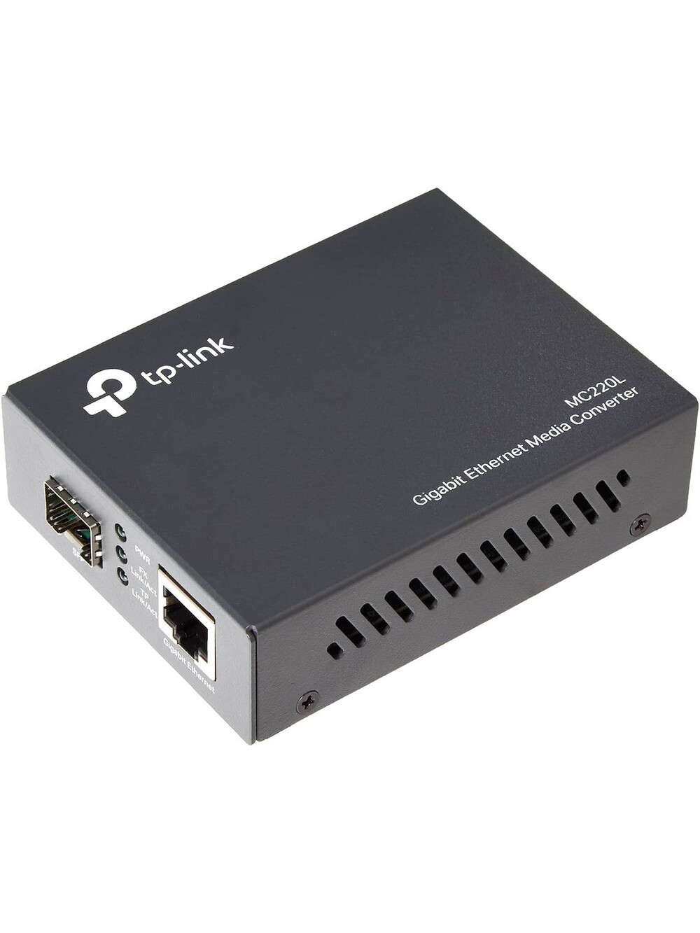 TP-Link MC220L Gigabit Media Converter, 1000Mbps RJ45 To 1000Mbps SFP Slot